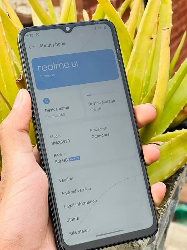 Realme c63 ALL OK PHONE 03269969969 whatspp and Local 7