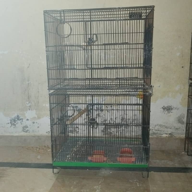 2 Portion Foldable Cage are Available For Sale. 1