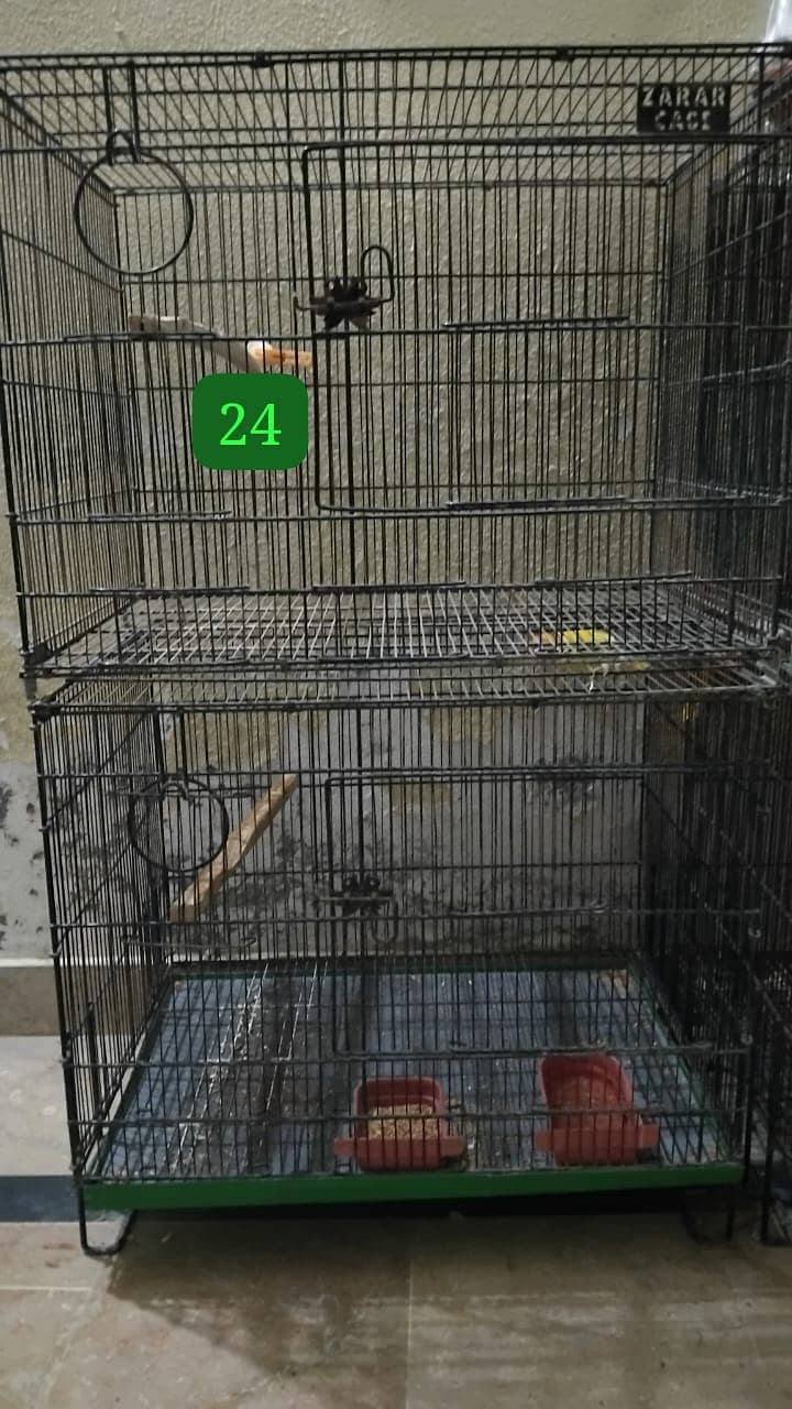 2 Portion Foldable Cage are Available For Sale. 2