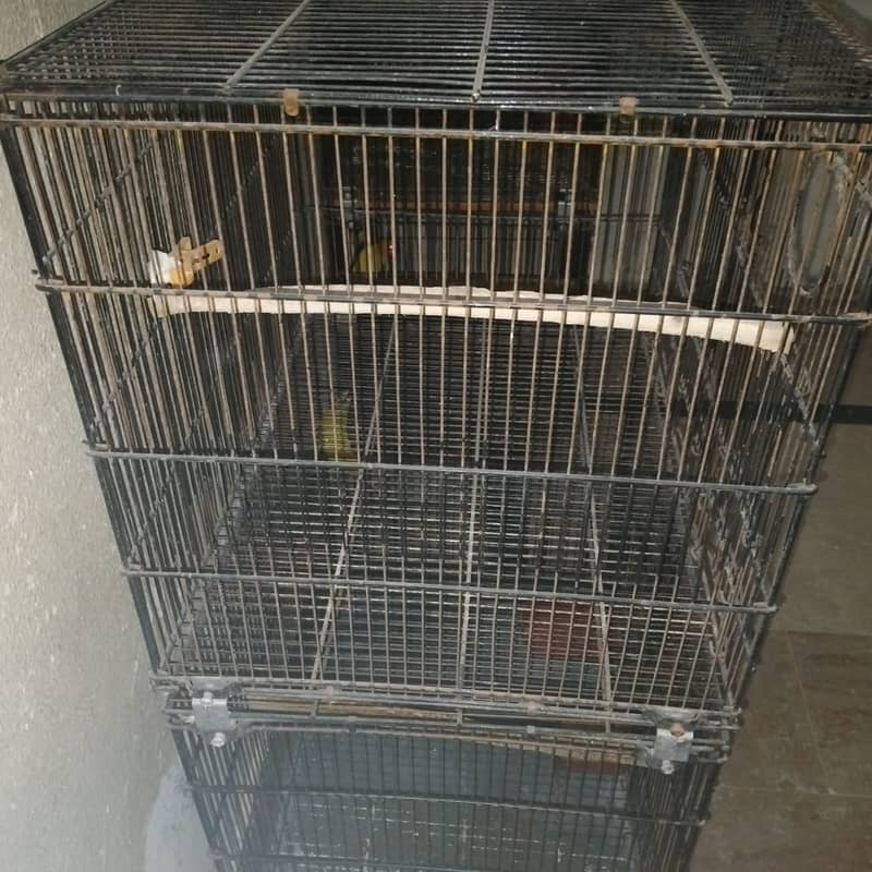 2 Portion Foldable Cage are Available For Sale. 9