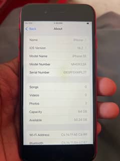 iPhone SE 2020 64gb PTA Approved Dual sim 85 BH