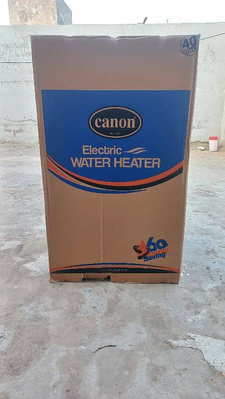 cannon electric geyser, brand new condition 40 liter capacity 3