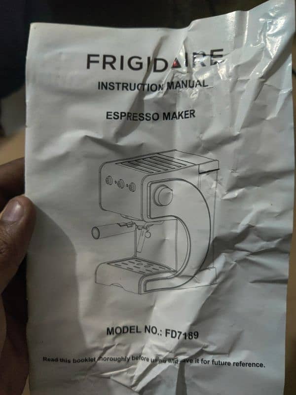 coffee machine Frigidaire company 13