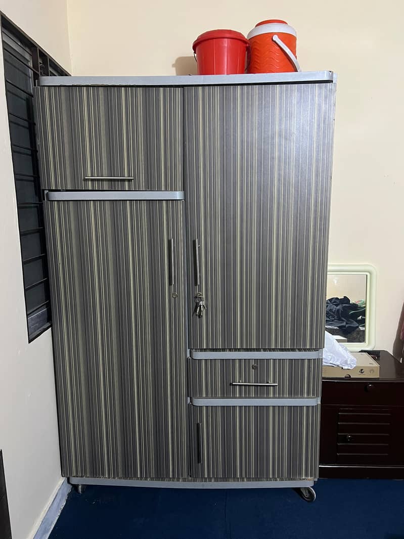 Stylish 2-Door Wardrobe for Sale – Perfect for Bedroom 0