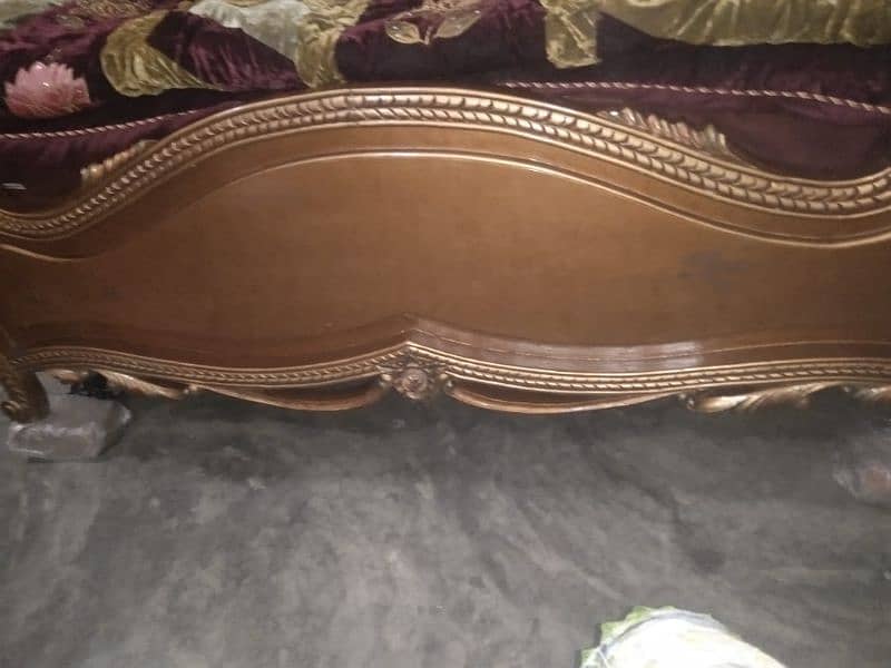 wooden furniture bed set 1