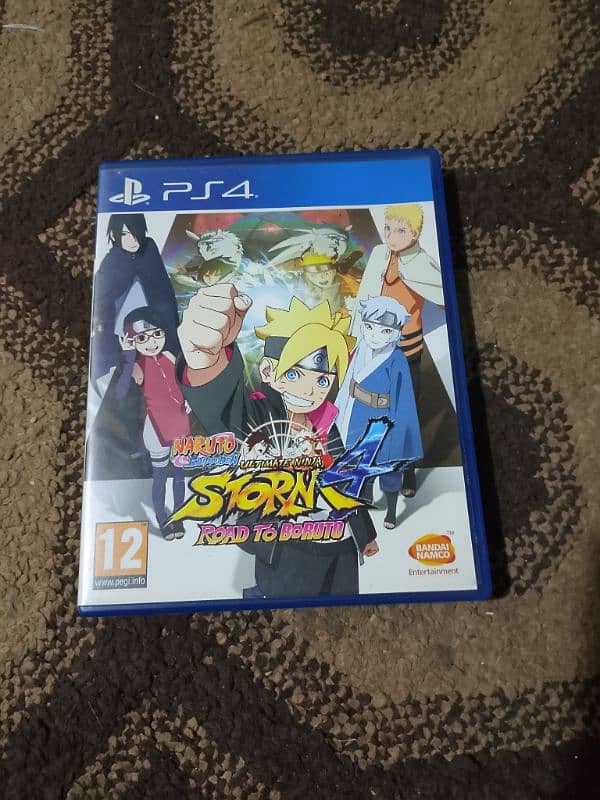 PS4 Naruto ultimate ninja storm road to boruto 0