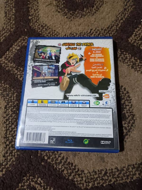 PS4 Naruto ultimate ninja storm road to boruto 1