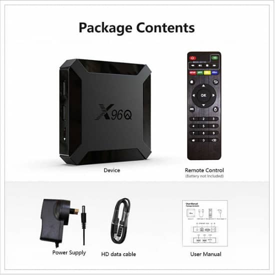 X96q 4k 2gb 16gb10.0 Android TV Guaranteed Original Specs Box SMART 2