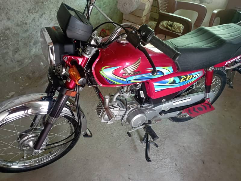 Honda CD 70 2024 model for sale 1