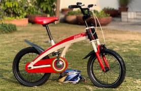 Japanese Imported Kids Bike | Stylish & Durable + Free Helmet