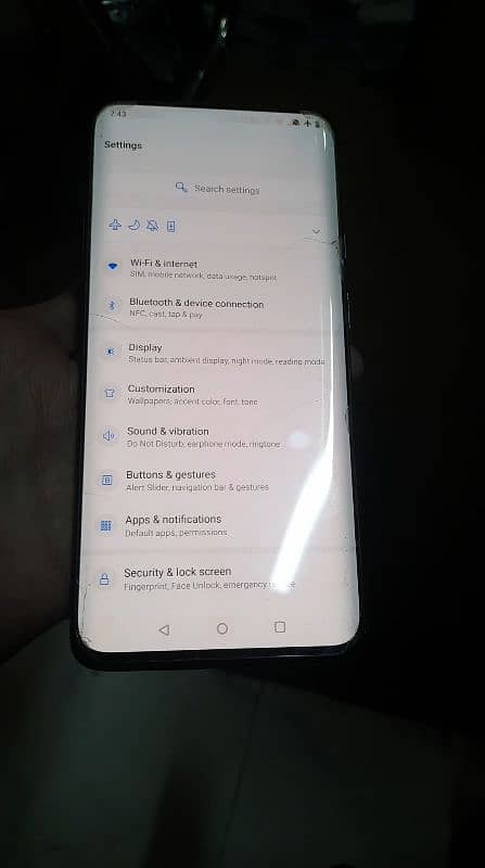 Oneplus 7 pro in Good condition 8gb 256gb Pta approved Sides rough 1