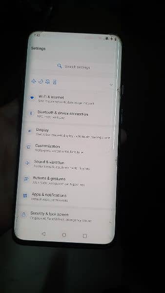 Oneplus 7 pro in Good condition 8gb 256gb Pta approved Sides rough 7