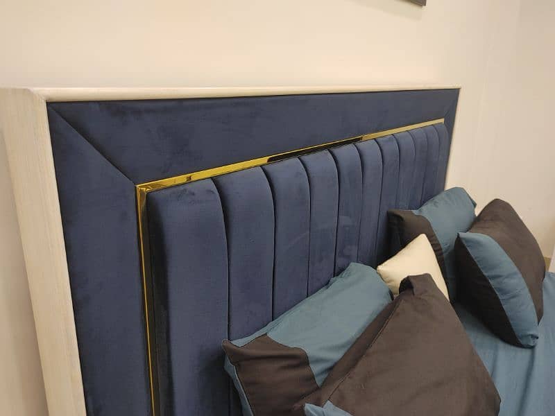 navy blue bed set 1