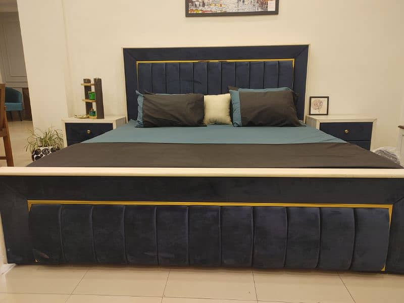 navy blue bed set 2