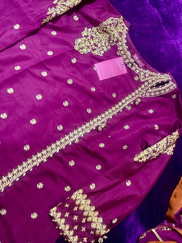 oml by komal formal dress . selling due to size issue 1