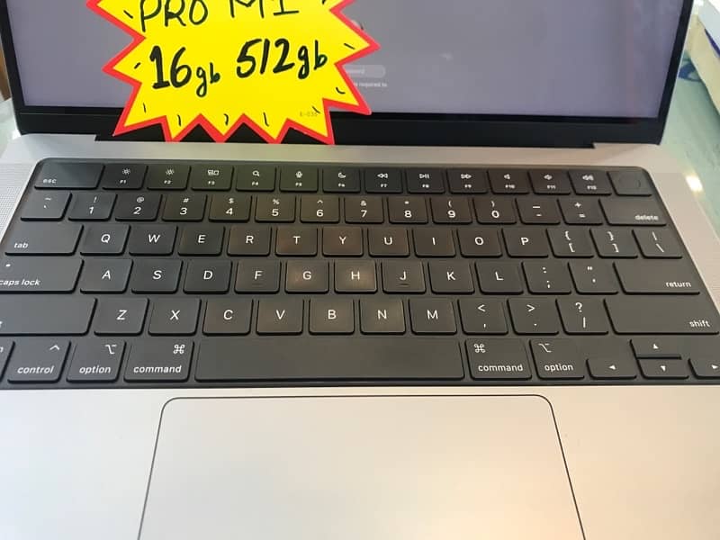 MacBook Pro M1, 14” 16gb/512gb 4