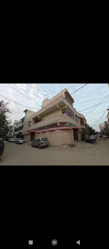 SECTOR 11-C/3 BEAUTIFUL GROUND PLUS ONE, 60 X 36 CORNER, 36 WIDE ROAD, ROAD SE UNCHA, NORTH KARACHI 22