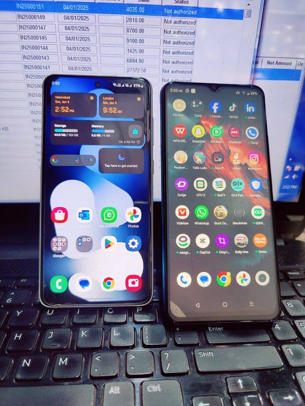 Samsung s21fe 5g and realme c25y for exchange 1