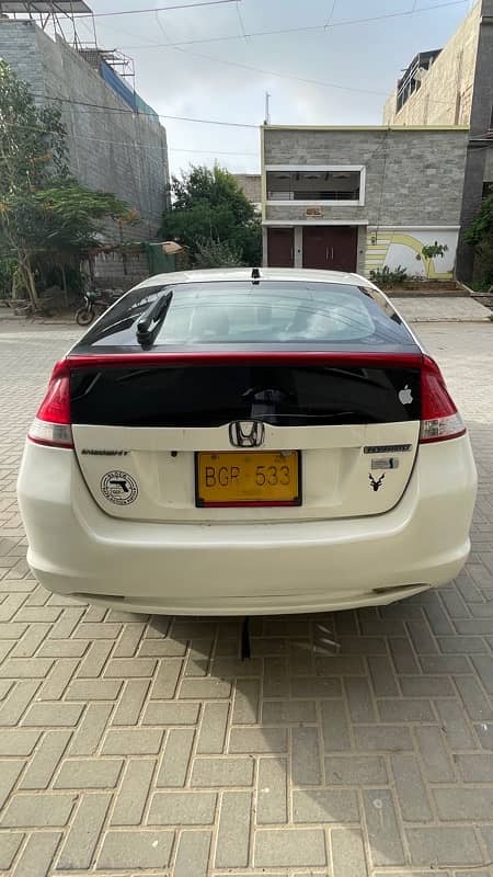 Honda Insight 2010-2016 Hybrid perl white 9