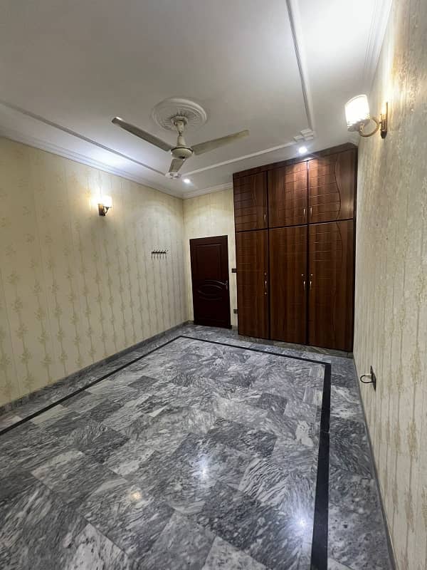 5 marla marble floor Double story house for rent in mustafa town lahore 21