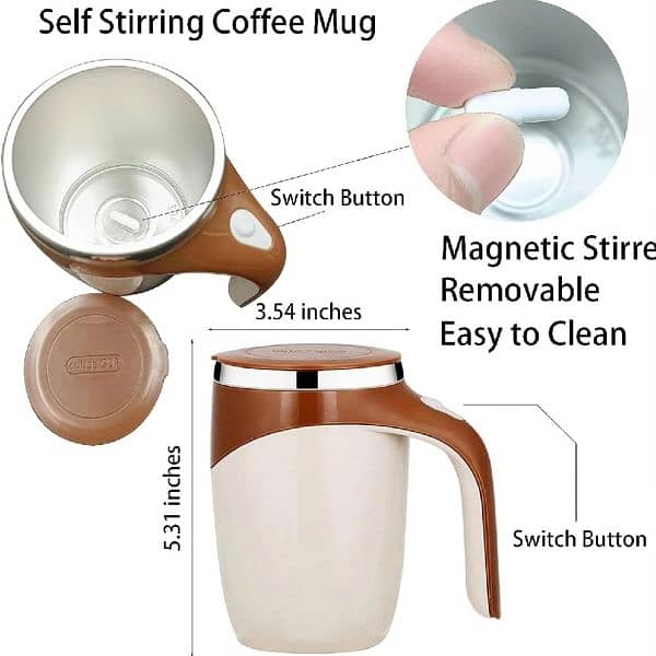 Magnetic Coffee String Mug 7