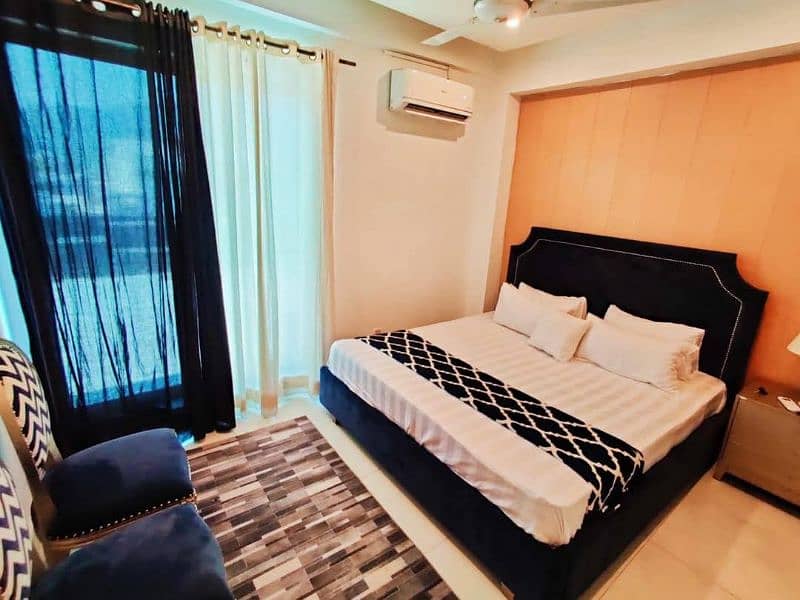 1 bed furnished apartment available for Daily basis. +92-303-5152-694 1