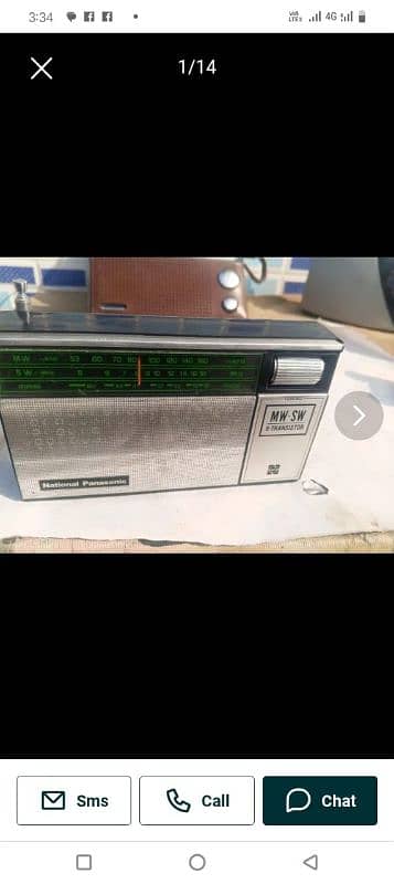 Radio National Panasonic 3 band 13