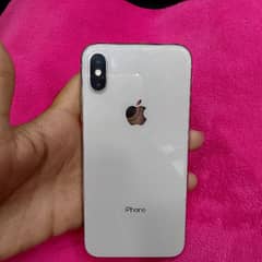 i phone x PTA apruved 256GB argent sale with charger