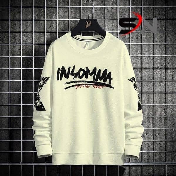 1 pc men,s Fleece Graphic sublimation sweatshirt 1