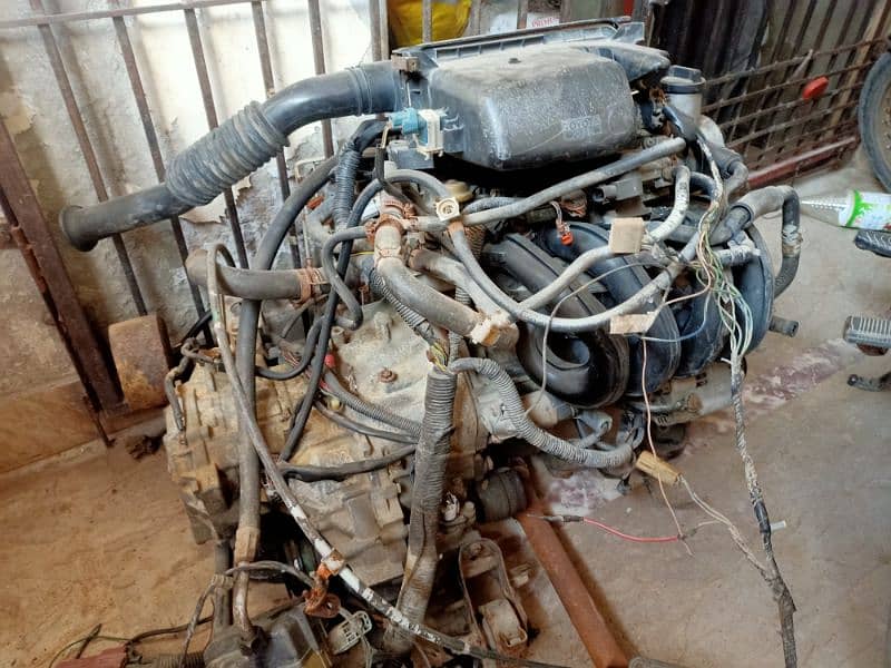 Toyota vitz 1300cc engine with auto gear 1