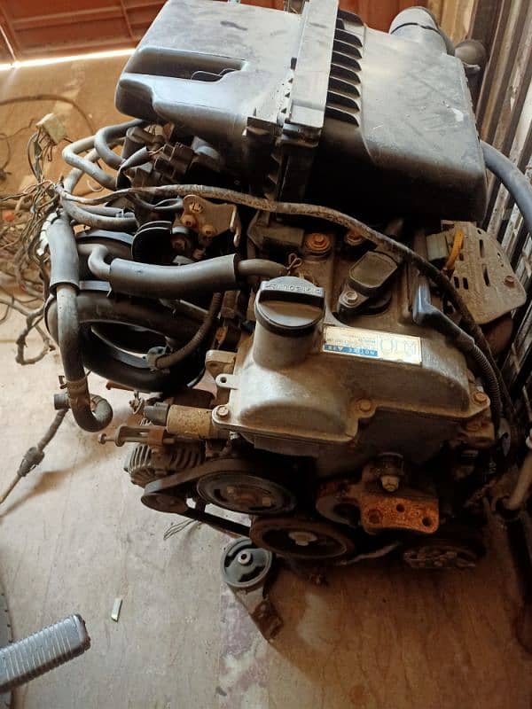 Toyota vitz 1300cc engine with auto gear 2