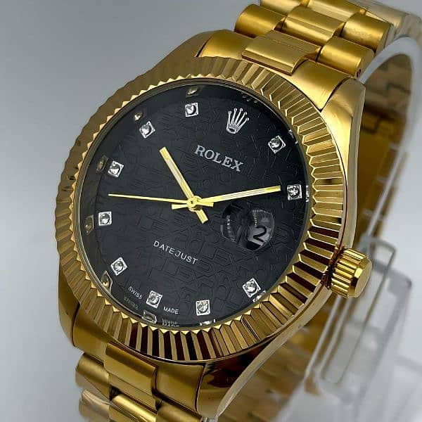 The Rolex Luxury Golden Watch 1