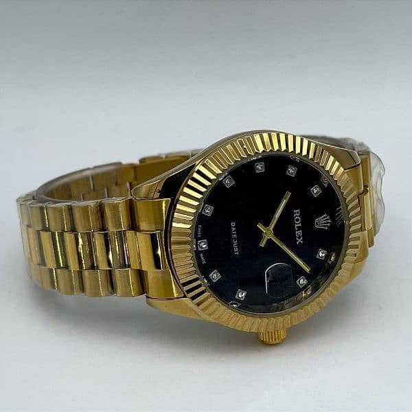 The Rolex Luxury Golden Watch 3