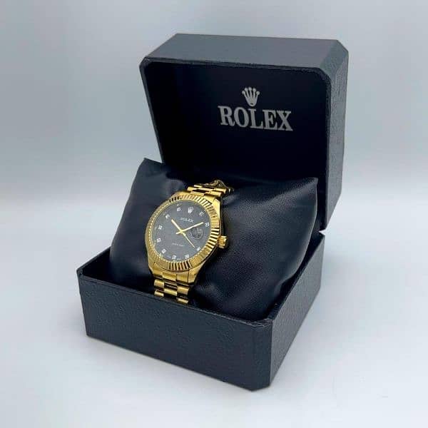 The Rolex Luxury Golden Watch 4