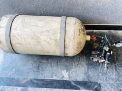 CNG and Lpg cylinder 65kg with landirenzo kit