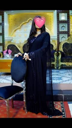 black saree