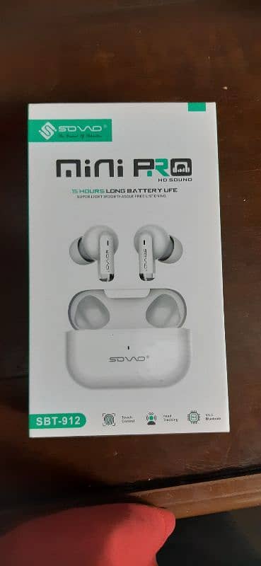 sovo 912 mini Pro airpods one year warranty HD sound 2