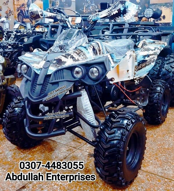 125cc atv 4 wheel quad bike  Dubai used for sale delivery all over Pak 3