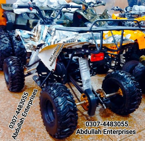 125cc atv 4 wheel quad bike  Dubai used for sale delivery all over Pak 4