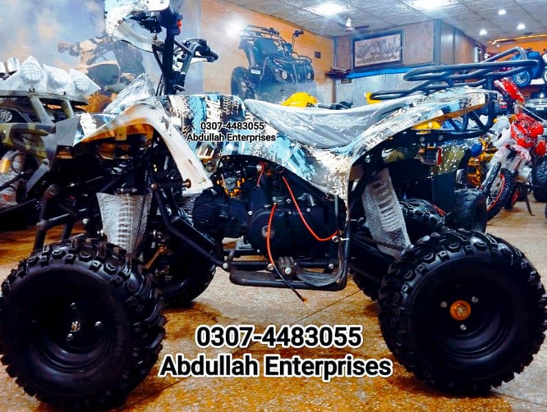 125cc atv 4 wheel quad bike  Dubai used for sale delivery all over Pak 5