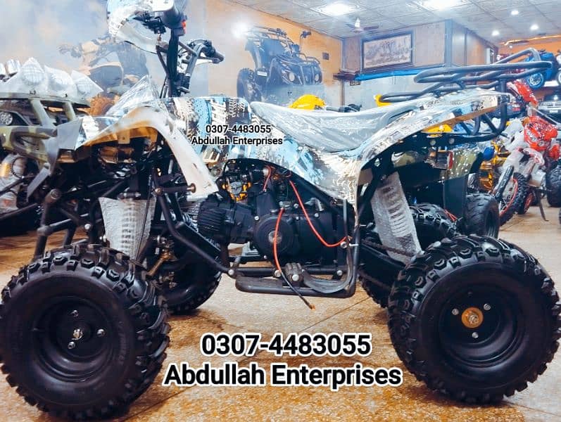 125cc atv 4 wheel quad bike  Dubai used for sale delivery all over Pak 6