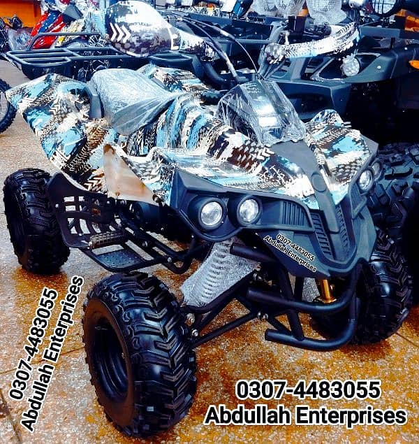 125cc atv 4 wheel quad bike  Dubai used for sale delivery all over Pak 7