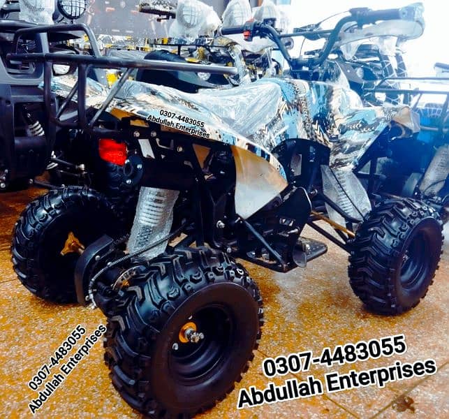 125cc atv 4 wheel quad bike  Dubai used for sale delivery all over Pak 8