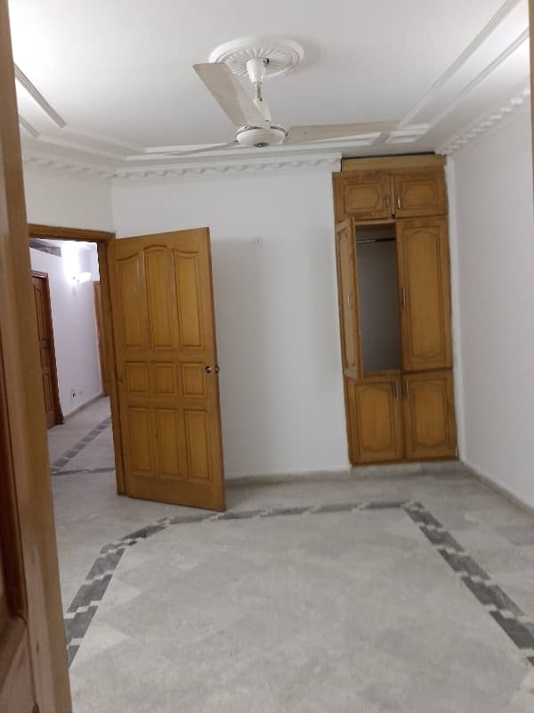 Ground Portion For Rent 1 Bedroom With Attached Bathroom Drawing Dining TV Lounge Kitchen Servant Quarter 9