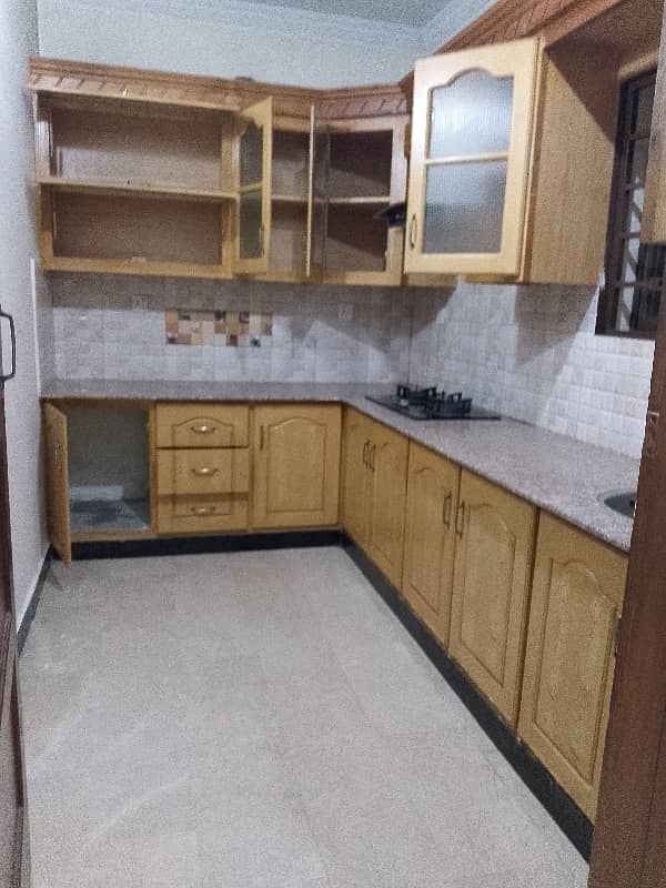 Ground Portion For Rent 1 Bedroom With Attached Bathroom Drawing Dining TV Lounge Kitchen Servant Quarter 13