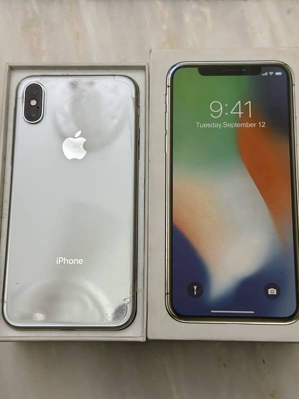 iPhone X 256gb 10/10 6