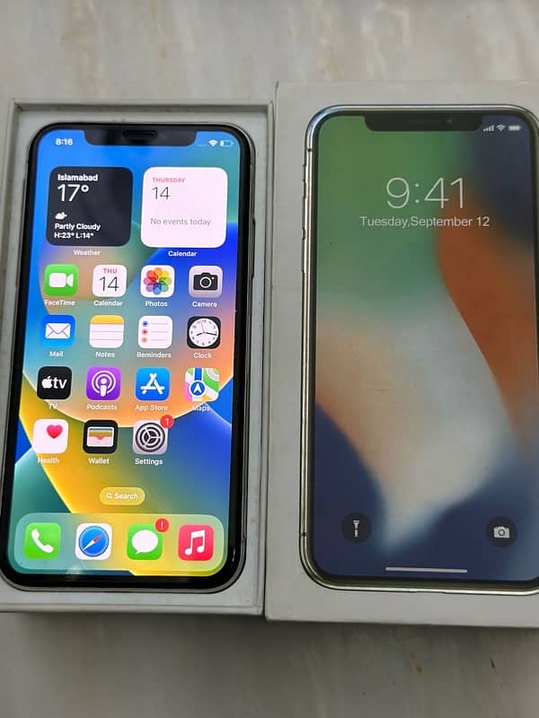 iPhone X 256gb 10/10 7