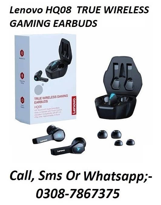 Lenovo Lecoo Ew301 / Gm2 Pro / Hq08 5.0 TWS Wireless Bluetooth Earbuds 3