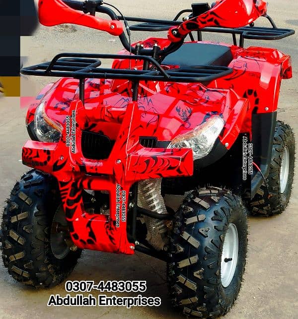 110cc VTI model atv quad bike for sale deliver all Pak 0