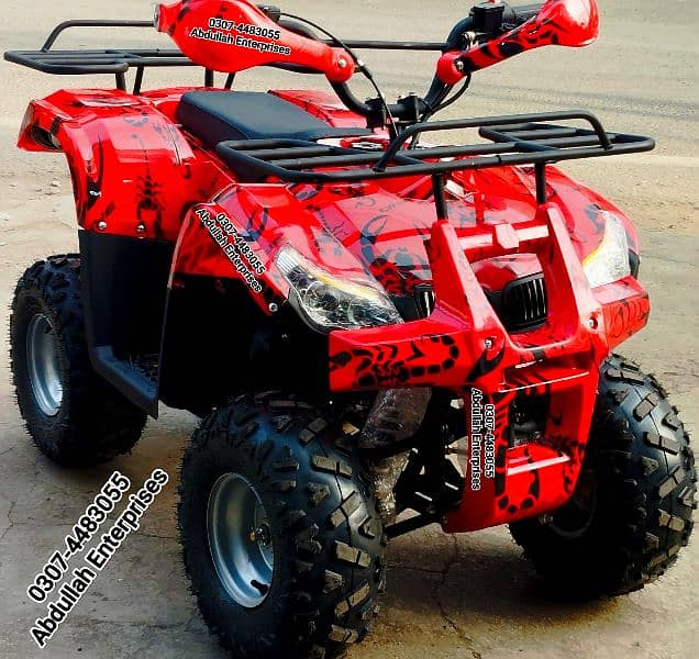 110cc VTI model atv quad bike for sale deliver all Pak 1